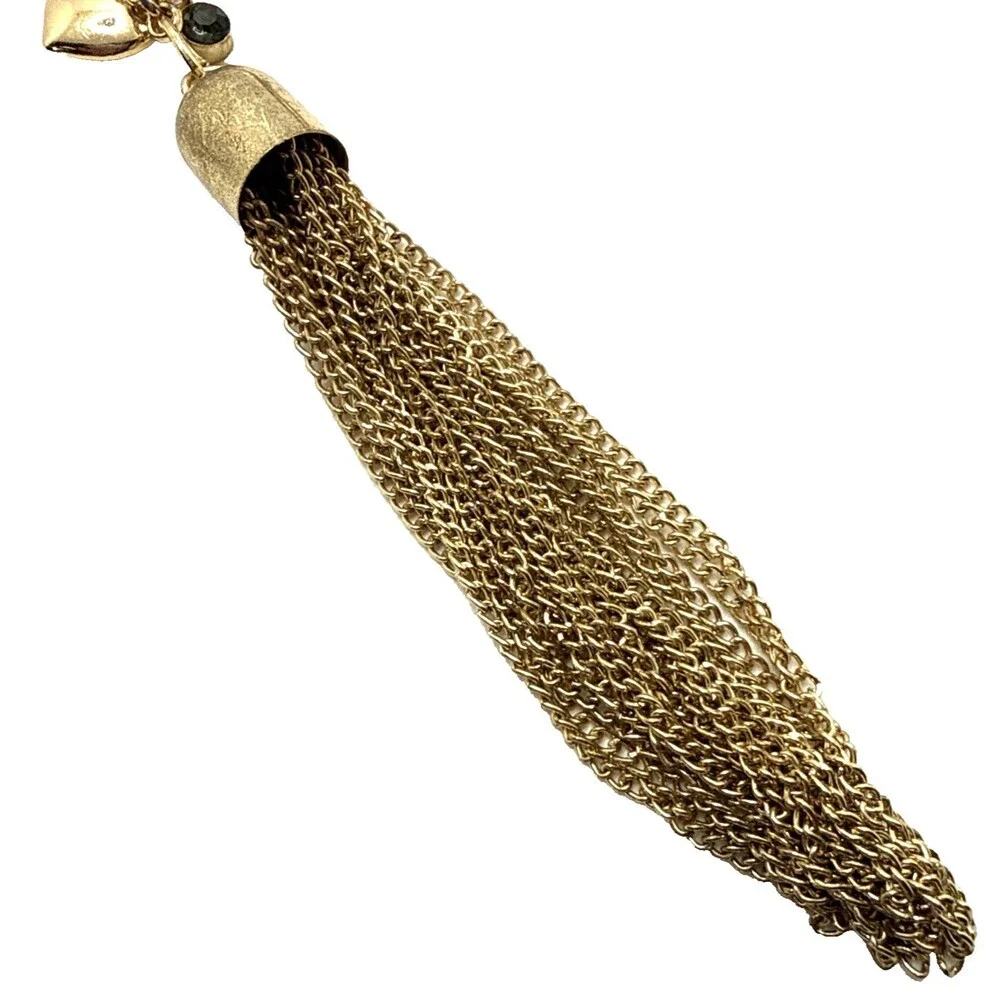 bebe cheetah pendant
